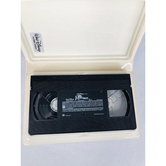 2 DIsney The Rescuers & The Rescuers Down Under Black Diamond Classics VHS Tapes - Picture 4 of 7